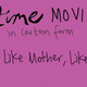 Illustration for article titled Lifetime Movie Cartoons: Like Mother, Like Daughter